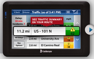 Illustration for article titled TeleNav Shotgun Web-Connected GPS Delivers Real-Time Traffic, Finds Cheap Gas for $300